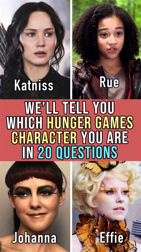 We'll Tell You Which Hunger Games Character You Are In 20 Questions ...