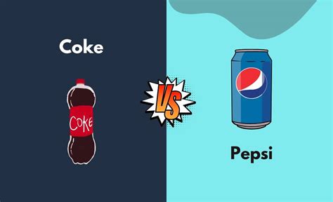 Coke vs. Pepsi - What's the Difference (With Table)