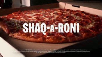 Papa Johns Shaq-A-Roni TV Spot, 'Del tamaño de Shaq' - iSpot.tv