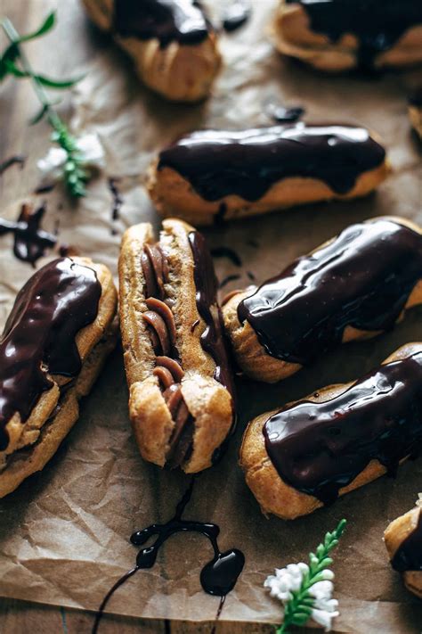 Best Homemade Chocolate Eclairs Recipe | Also The Crumbs Please