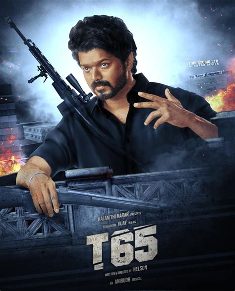 Thalapathy 65 First Look Poster Release Date : Target Raja Movie ...