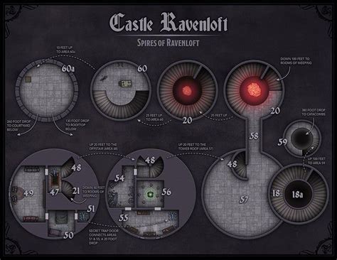 I've 'remastered' my Castle Ravenloft maps! - CurseofStrahd | Map ...