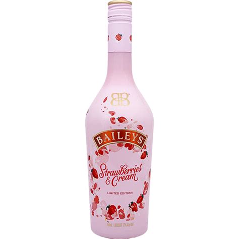 Bailey's Irish Cream Strawberries & Cream Liqueur | GotoLiquorStore