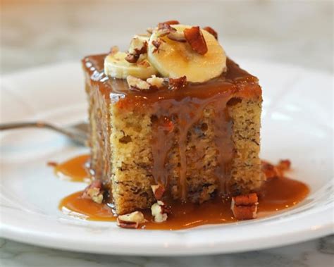 Sticky Toffee Banana Cake Recipe