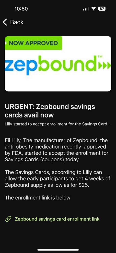 Zepbound savings card live now! : r/Mounjaro