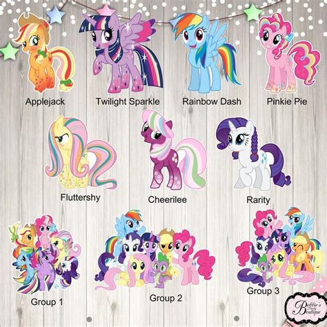 Nama Nama My Little Pony - AndersonsrLee