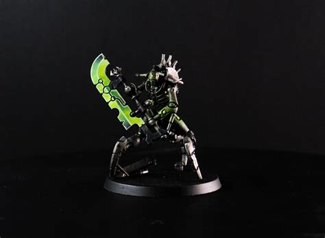 I had a go at painting my first batch of Necrons in 3 different styles ...