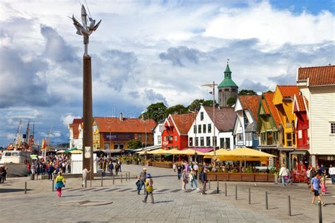 City centre of Stavanger editorial stock image. Image of harbor - 140913214