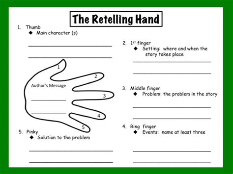 character and setting graphic organizer | plan on using this retelling ...