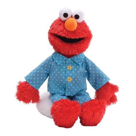 Gund Sesame Street Sleepytime Elmo | Elmo plush toy, Elmo stuffed ...