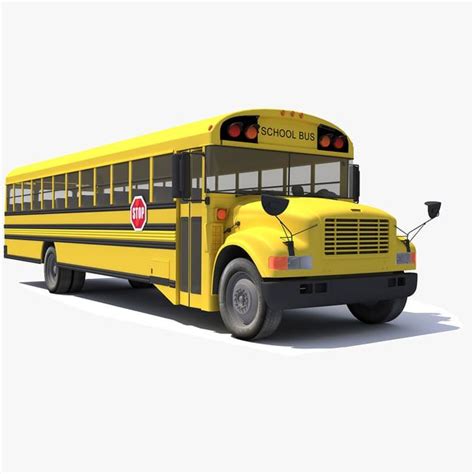 3D Bus Models | TurboSquid | Bus, School bus, New bus