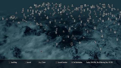 Map Locations For Skyrim