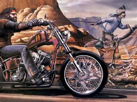 🔥 [50+] David Mann Motorcycle Art Wallpapers | WallpaperSafari