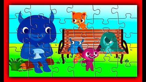 Kids Puzzle and Music with Funny Endless Monsters │ Animation Cartoon ...