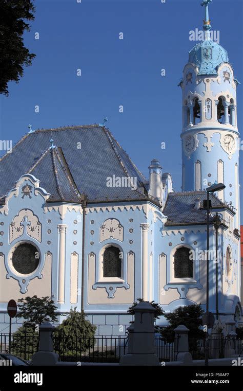 Slovakia, Bratislava, Blue Church Stock Photo - Alamy