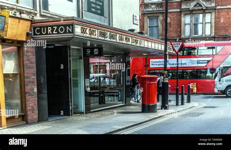 Curzon Soho cinema lateral facade on Fritz Street, Soho, London W1, England, UK Stock Photo - Alamy