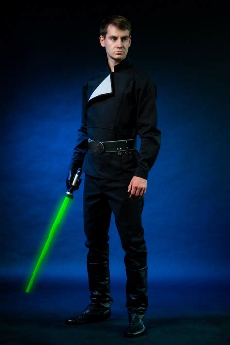 Rebel Legion Luke Skywalker Costume, Luke Skywalker Black Outfit, Luke Rotj Costume Skywalker ...