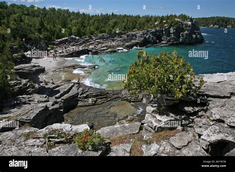 Georgian Bay on Lake Huron in Ontario Canada Stock Photo - Alamy