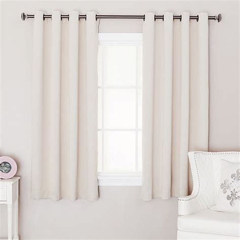 short curtains - square bedroom window | Small window curtains, Small ...