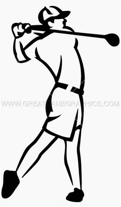 Golf Swing Clipart