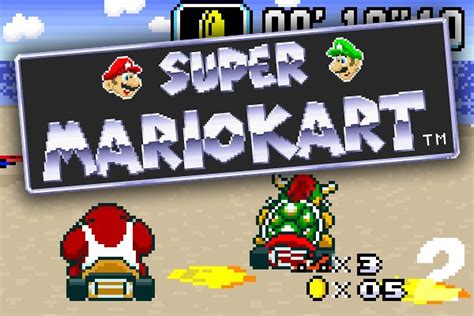 Top 10 Super Mario Kart (SNES) ROM Hacks