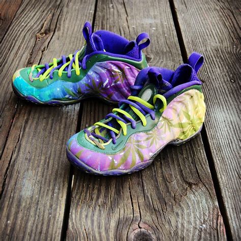 Custom Nike Foamposite One “420” by GourmetKickz