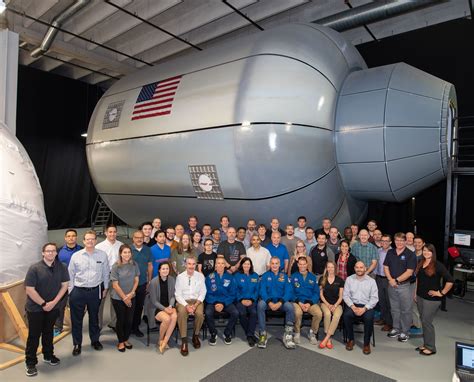 Bigelow Aerospace and NASA test space station mockup