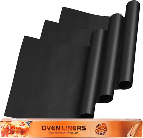 Amazon.com: SKYBD 3 Pack Thick Nonstick Oven Liners for Bottom of ...