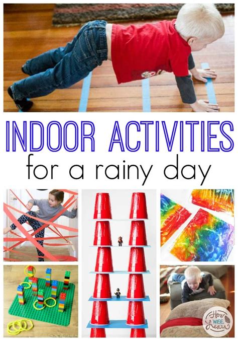 Rainy Day Activities For Toddlers - Arthur Austin's Toddler Worksheets
