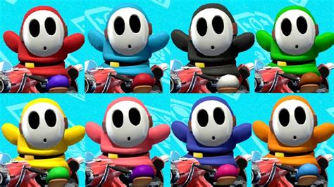 Mario Kart 8 Deluxe - Shy Guy Colors (Online Races) - YouTube