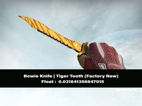 Bowie Knife Tiger Tooth FN CSGO SKINS KNIVES, Video Gaming, Gaming Accessories, In-Game Products ...