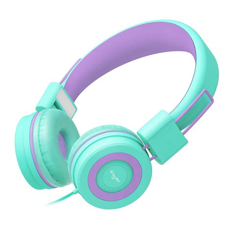 Elecder i37 Kids Headphones Children Girls Boys Teens Adults Foldable Adjustable On Ear Headsets ...