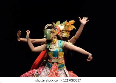 Javanese Wayang Wong Dance-drama Took Stories Stock Photo 1217083837 ...