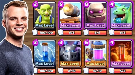 Clash Royale - BEST GOLEM DECK! No Legendary Cards - YouTube