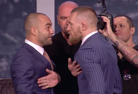 UFC 205 On Sale Press Conference: Eddie Alvarez vs Conor McGregor Faceoff | UFC ® - Media