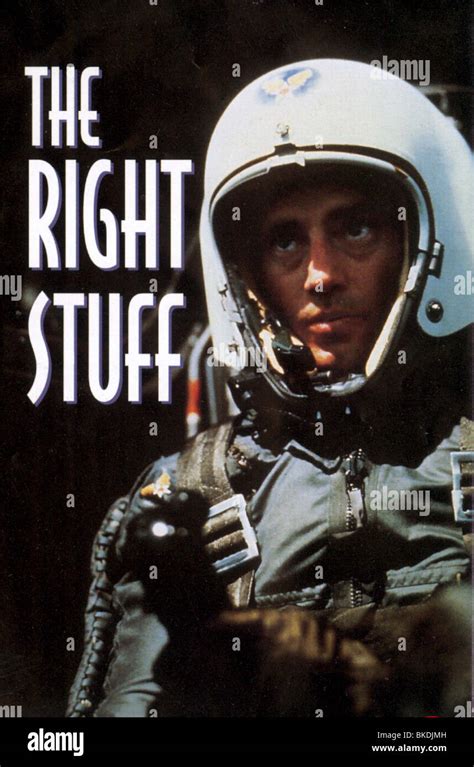 THE RIGHT STUFF -1983 POSTER Stock Photo - Alamy