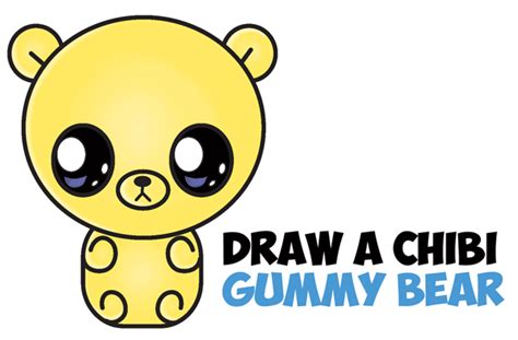 chibi gummy bear Archives - How to Draw Step by Step Drawing Tutorials