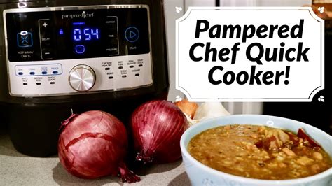 NEW!! Pampered Chef Quick Cooker [UNBOXING/FIRST USE] - YouTube