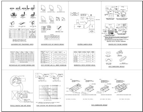 HVAC System AutoCAD CAD Drawing - Cadbull