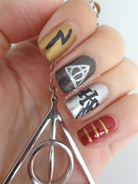 Harry Potter Nail Art | Brit Nails