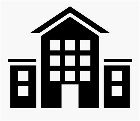 School Building - School Building Icon Png , Free Transparent Clipart - ClipartKey