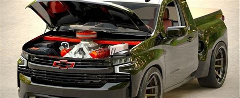 632 V8-Powered Chevrolet Silverado SS Rendering Flaunts Stepside Bed, Single Cab - autoevolution