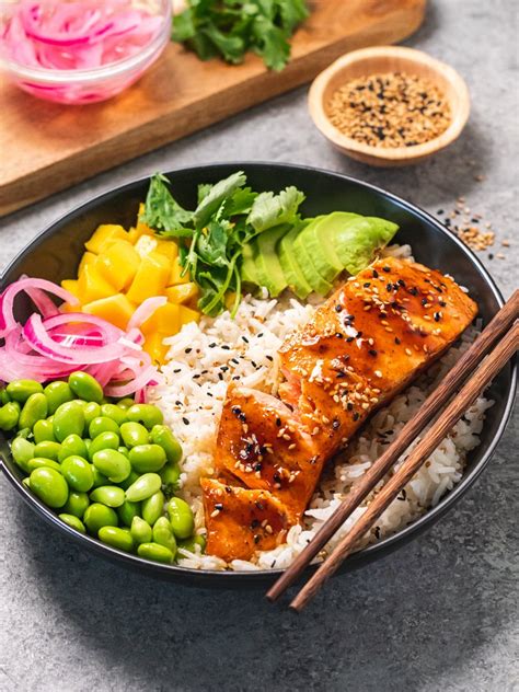 Salmon Rice Bowl Recipe - Salmon Recipe - Sizzlefish Official Site