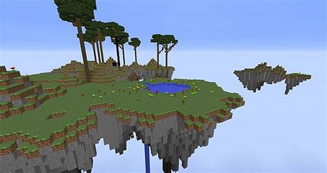 Sky island survival Minecraft Map