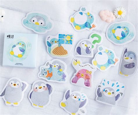 45pcs penguin stickers Animal Stickers sticker flakes | Etsy