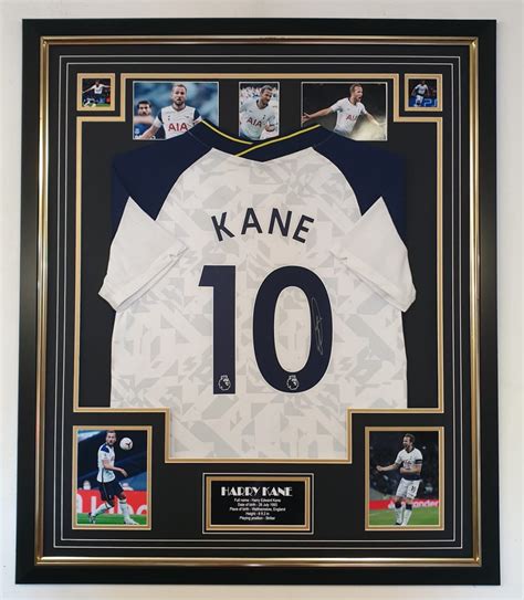 Harry Kane Spurs Signed Football Shirt Framed – Experience Epic