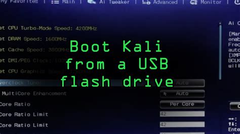 Get Started with Kali Linux as a Bootable Live USB [Tutorial] - YouTube