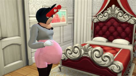 Minnie Mouse is 9 Months Pregnant by PinkCookies2000 on DeviantArt