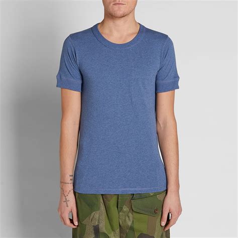 Nigel Cabourn Army Gym Military Tee Blue | END. (KR)