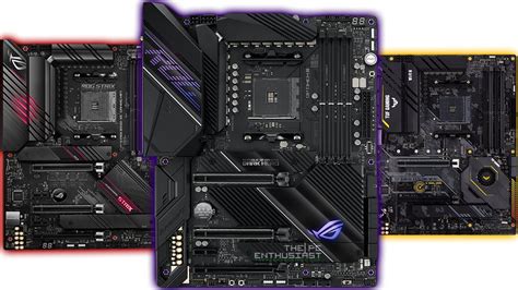 Asus ROG Crosshair VIII Dark Hero Announced - Together with a new TUF X570-Pro and Strix B550-XE ...